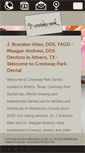 Mobile Screenshot of crestwayparkdental.com