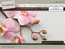 Tablet Screenshot of crestwayparkdental.com